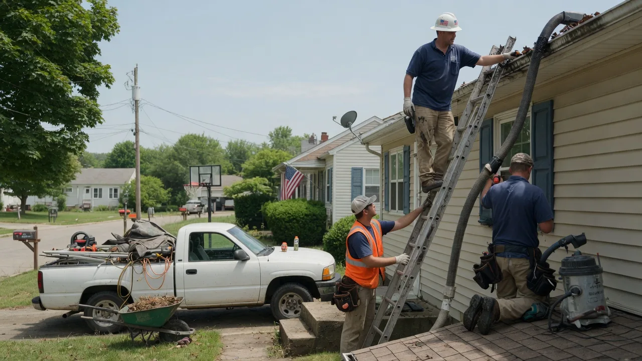 Gutter Installation in Houston, OH near me